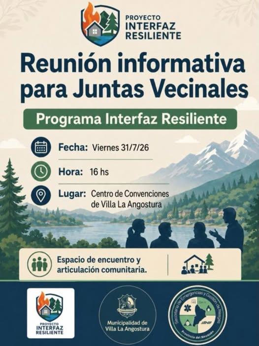 Convocan a las juntas vecinales a una reunión para fortalecer la prevención de emergencias